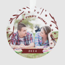 Notre premier ornement à la maison de vacances