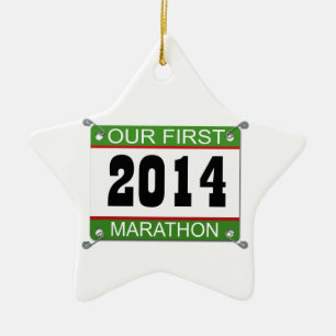 Notre premier ornement de marathon - 2014