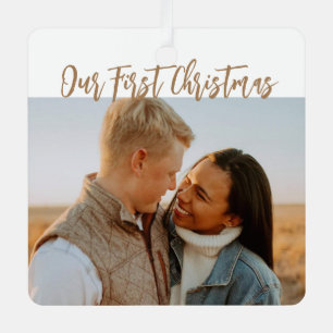 Notre premier ornement de Noël M. et Mme Metal