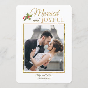 Notre première carte de Noël