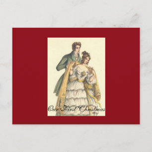 Notre première carte postale de Noël victorienne C