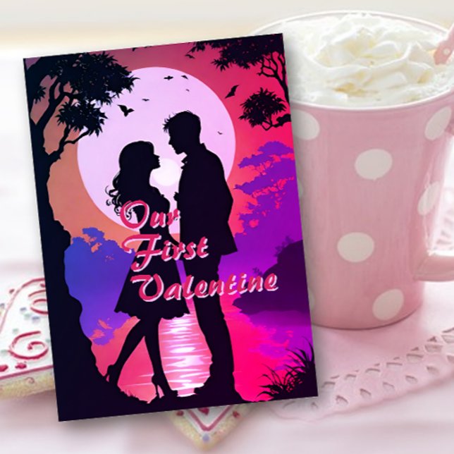 Notre première carte Silhouette Valentine (Créateur téléchargé)