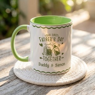 Notre première fête des pères ensemble Mug