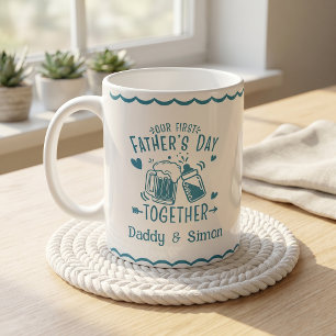 Notre première fête des pères ensemble Mug