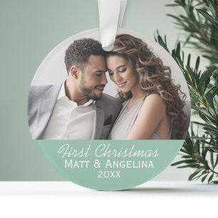 Notre première photo de Noël - Mariage ou Fiançail