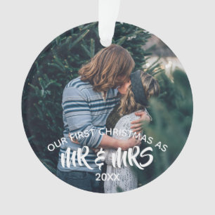 Notre première photo personnalisée de Noël