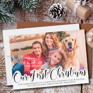 Notre première photo unique de Noël