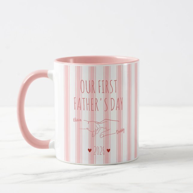 Notre première tasse de fête des pères (Gauche)