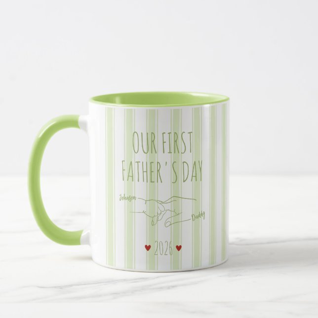 Notre première tasse de fête des pères (Gauche)