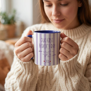 Notre première tasse de fête des pères