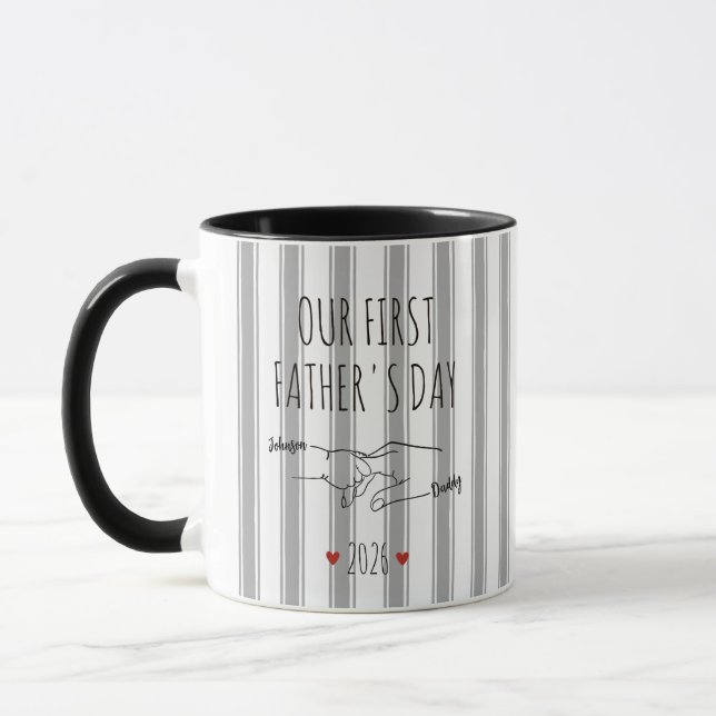 Notre première tasse de fête des pères (Gauche)