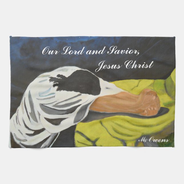 Notre Seigneur et Sauveur, Jésus Christ Serviette  (Horizontal)