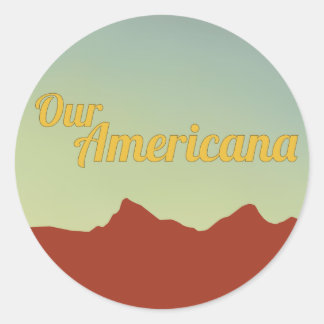 Notre Sticker Americana