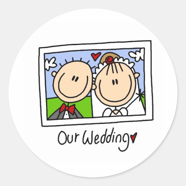 Notre Sticker Mariage (Devant)