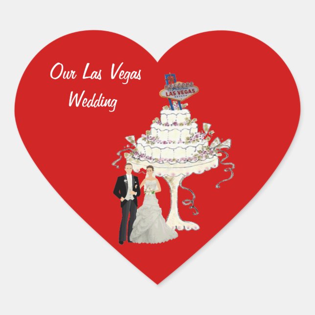 Notre Sticker Mariage Las Vegas (Devant)