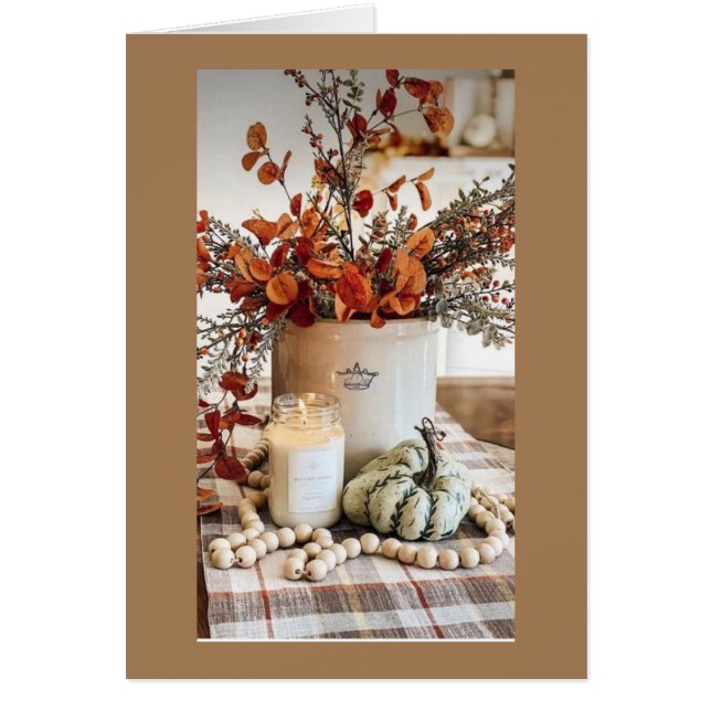 "NOTRE TRÈS 1ER AUTOMNE/AUTOMNE ENSEMBLE" (Devant)