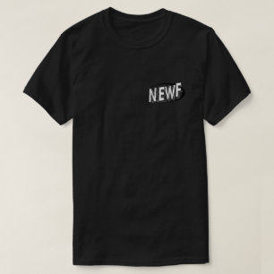 Notta Bear Hommes NEWF logo Tshirt B&W
