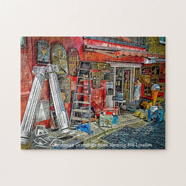 Notting Hill Londres. Jigsaw Puzzle (Horizontal)