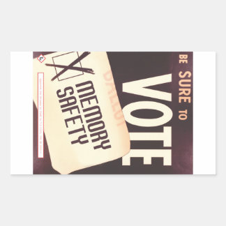 N'oubliez pas de voter : Memory Safety sticker