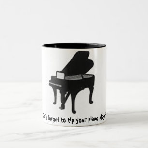 N'oubliez pas d'incliner votre pianiste ! Tasse