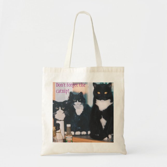 N'oubliez pas le cataire ! portez le sac (Devant)