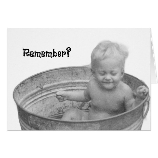 N'oubliez pas - Washtubs (Devant horizontal)