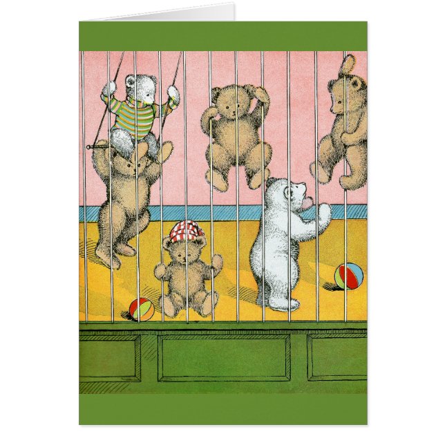 Nounours derrière des barres (Devant)