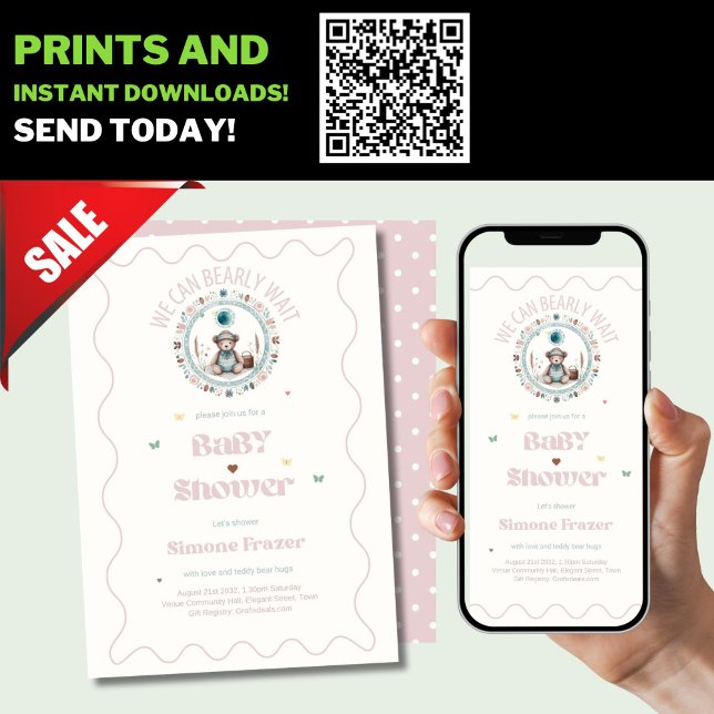 Nounours en ligne Les Invitations de pique-nique p (Créateur téléchargé)