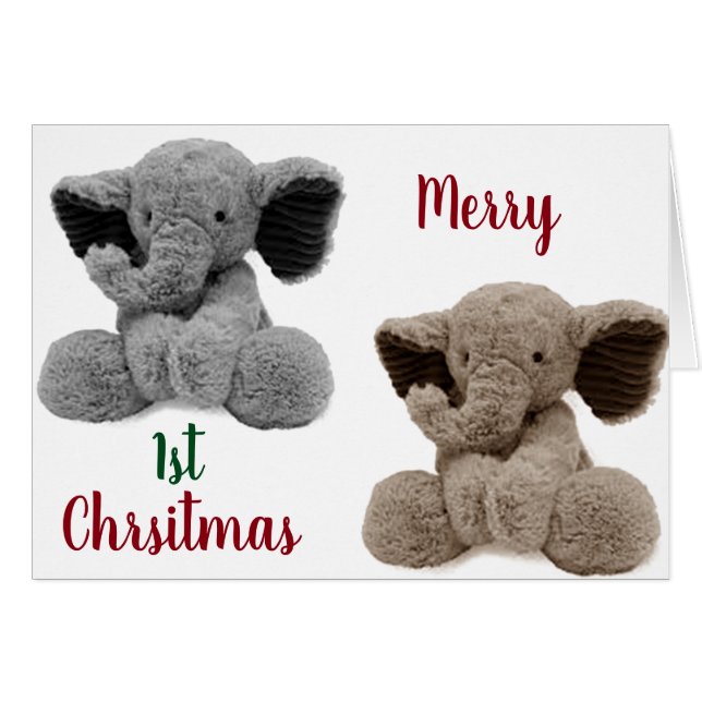 NOUNOURS ET AMOUR SUR VOTRE 1ER NOËL = BÉBÉ (Devant horizontal)