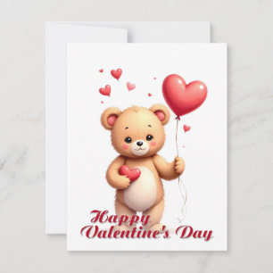 Nounours Teddy Bear avec Cœur – Joyeuse Saint-Vale