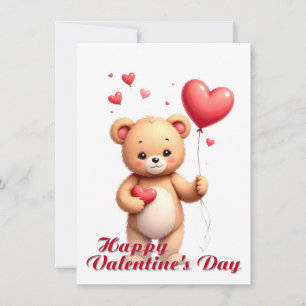 Nounours Teddy Bear avec Cœur – Joyeuse Saint-Vale