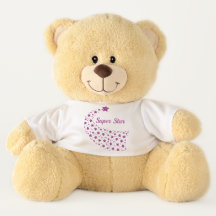 Nounours Teddy Bear Super Star Rose