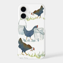Nourrir les poules