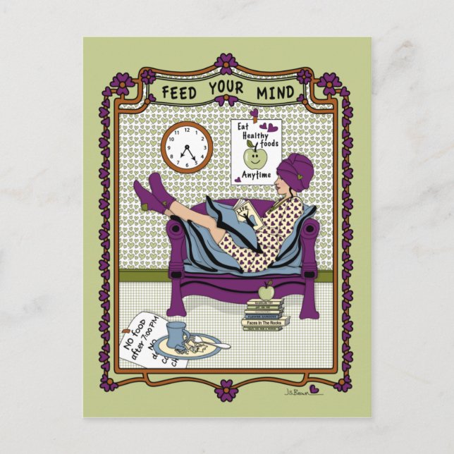 NOURRIR VOTRE CARTE POSTALE MIND_A_ (Devant)
