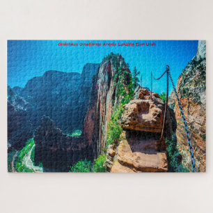 Nous aimons Angels Landing Utah Puzzle