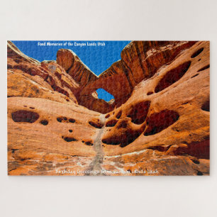 Nous Aimons Canyon Terres Utah Jigsaw Puzzle