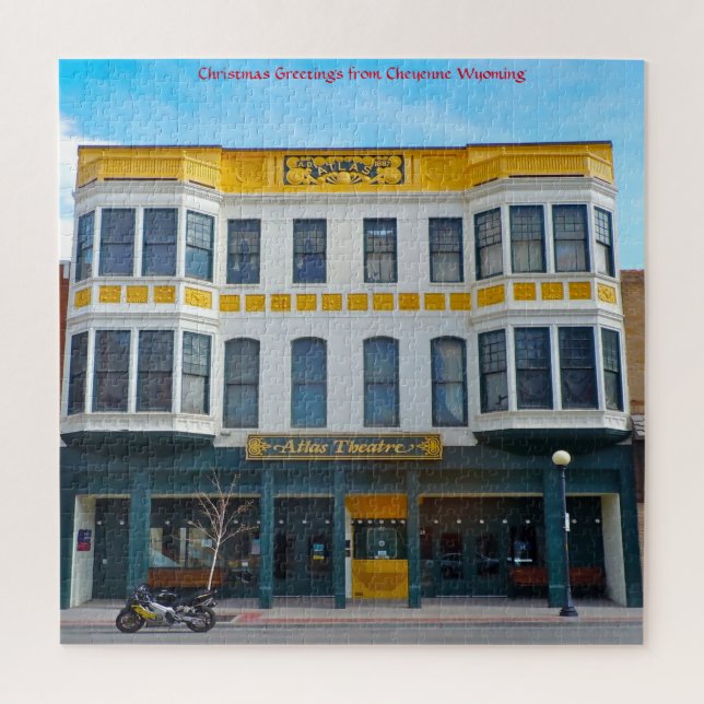 Nous aimons Cheyenne Wyoming. Puzzle (Vertical)