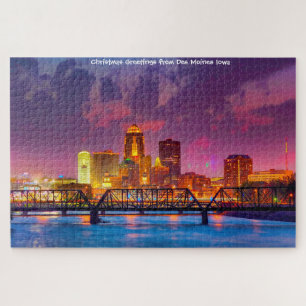 Nous aimons Des Moines Iowa. Puzzle