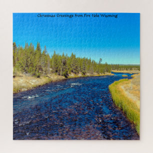 Nous aimons Fire Hole Wyoming. Puzzle