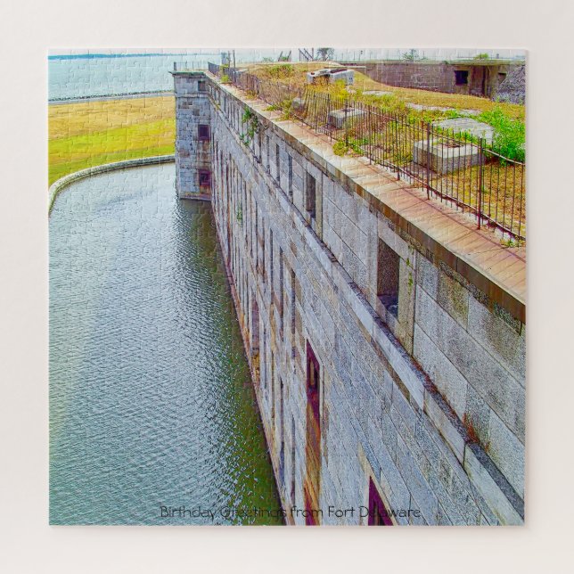 Nous Aimons Fort Delaware Jigsaw Puzzle (Vertical)