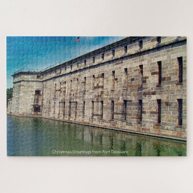 Nous aimons Fort Delaware Puzzle (Horizontal)