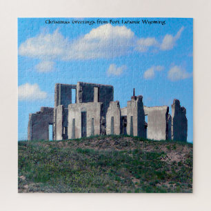 Nous aimons Fort Laramie Wyoming. Puzzle