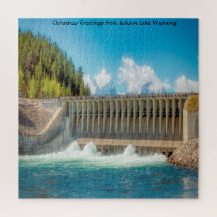 Nous aimons Jackson Lake Wyoming. Puzzle
