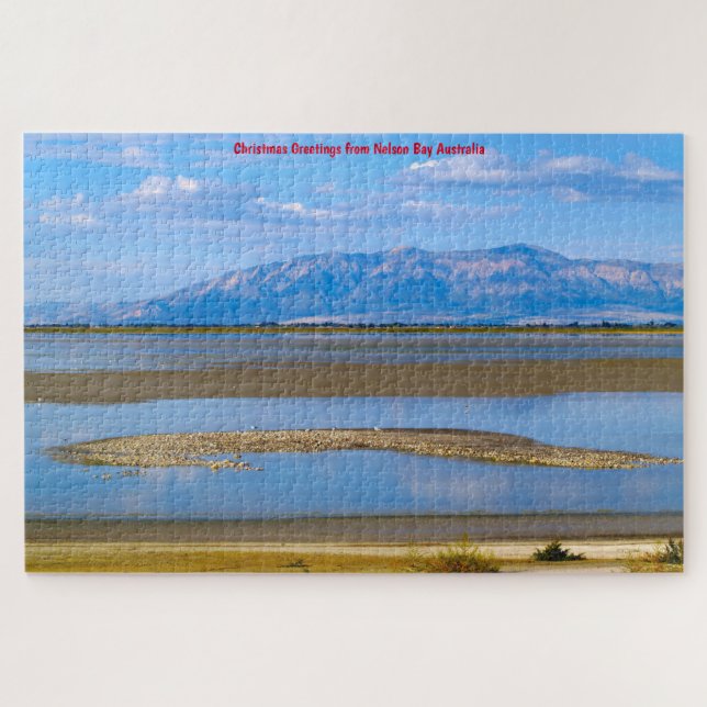 Nous Aimons Le Grand Salt Lake Utah Jigsaw Puzzle  (Horizontal)