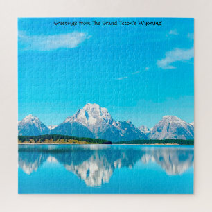 Nous aimons le Grand Teton dans le Wyoming. Puzzle