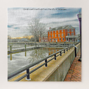 Nous aimons le puzzle de la ville de Delaware