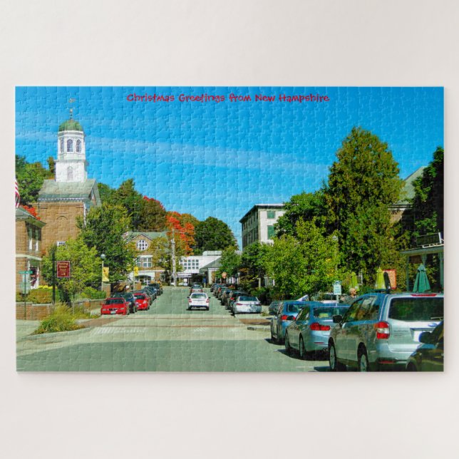 Nous aimons le puzzle de New Hampshire (Horizontal)