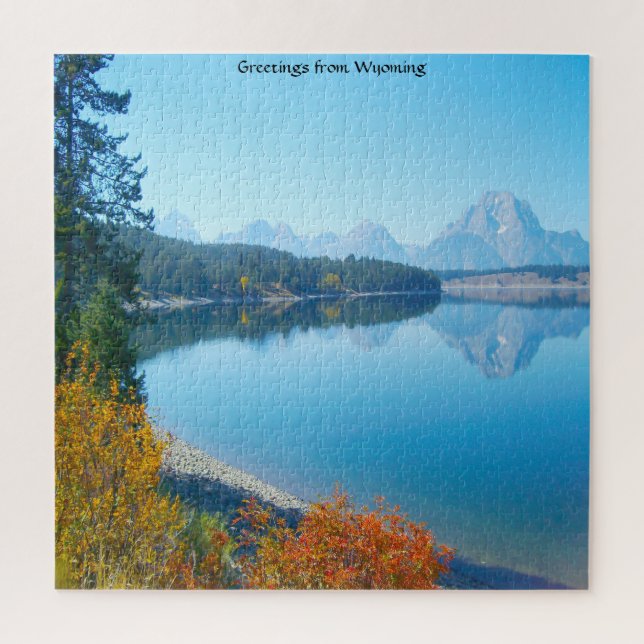 Nous aimons le puzzle Wyoming (Vertical)