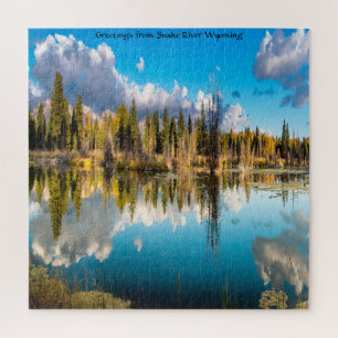 Nous aimons le Snake River Wyoming Puzzle