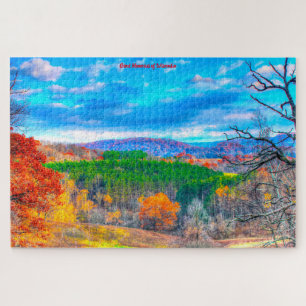 Nous aimons les forêts dans le Wisconsin. Puzzle